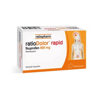ratioDolor® rapid Ibuprofen 400 mg Weichkapseln