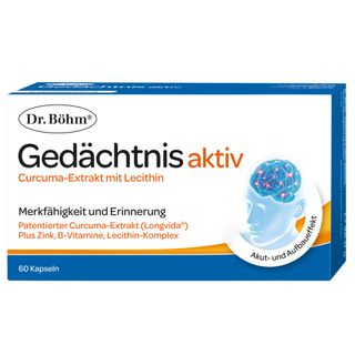 Dr. Böhm® Gedächtnis aktiv - die Antwort auf Vergesslichkeit: für Konzentration & geistige Leistung