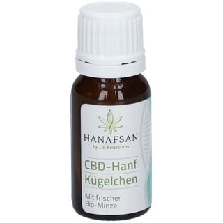 CBD Hanf Xylit Kügelchen mit frischer Bio-Minze