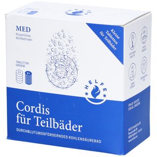 Helfe® Cordis für Teilbäder – Kohlensäurebad zur Förderung der Durchblutung