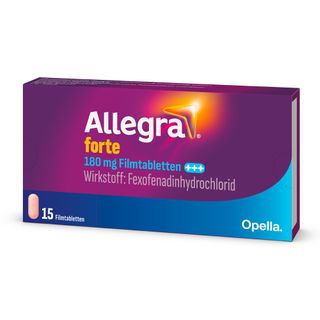 Allegra forte 180mg Filmtabletten