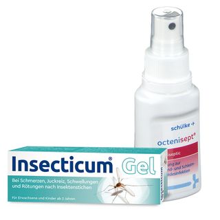 Insecticum® Gel 12 g + octenisept® Wund-Desinfektion 50 ml
