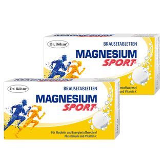 Dr. Böhm® Magnesium Sport® Brausetabletten - Für langanhaltende Ausdauer und Leistung