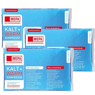 WEPA Kalt und Warm Kompresse 8,5 x 14,5 cm