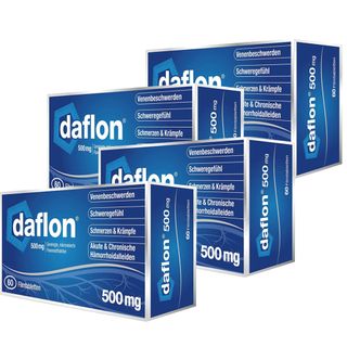 Daflon 500 mg Filmtabletten - Jetzt 10% sparen mit dem Code daflon10*