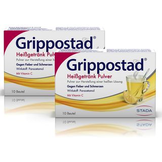 Grippostad® Heißgetränk gegen Fieber und Schmerzen, vegan
