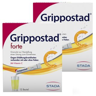 Grippostad forte Granulat bei Erkältung und grippalen Infekten, vegan