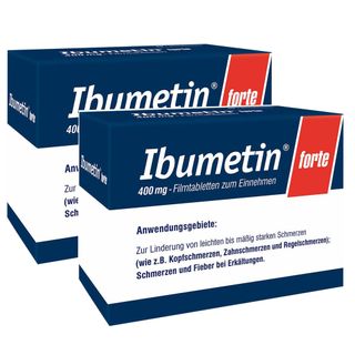 Ibumetin® forte 400mg - Jetzt 10% sparen mit dem Code ibumetin10*
