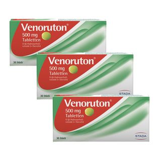 Venoruton® 500 mg Tabletten bei Beschwerden der Beinvenen und Härmorrhoiden