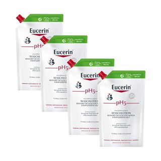Eucerin pH5 Waschlotion für Körper, Gesicht und Hände  – bietet empfindlicher und trockener Haut eine milde Reinigung & bewahrt die Schutzfunktion der Haut