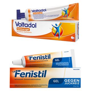 Voltadol® Schmerzgel + Fenistil® Gel