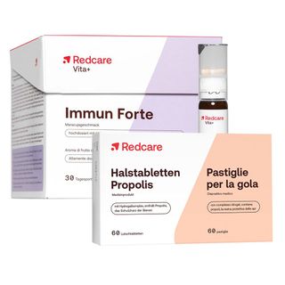 Redcare Immun Forte + Redcare Halstabletten Propolis
