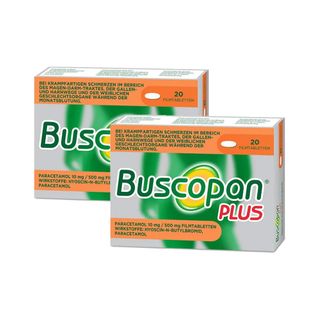 Buscopan® plus Paracetamol 10mg/500mg - Jetzt 10% sparen mit dem Code buscopan10*