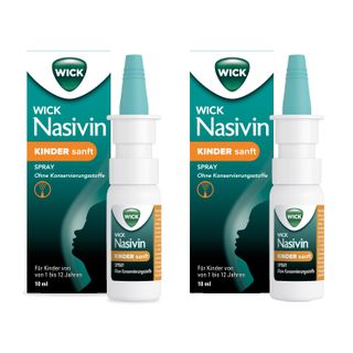 WICK Nasivin® Kinder sanft 0,025% Nasenspray ohne Konservierungsstoffe