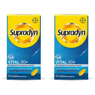 Supradyn® VITAL 50+ Filmtabletten Multivitaminpräparat für körperliche und geistige Vitalität ab 50 Jahren