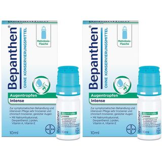 Bepanthen® Augentropfen Intense – für sehr trockene und chronisch trockene Augen