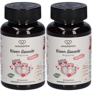 WOWTAMINS EISEN GUMMIES Bisglycinat