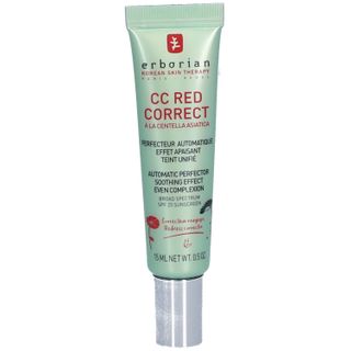 Erborian Korean Skin Therapy Paris Seoul CC Red Correct