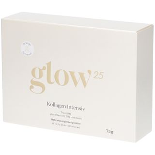 Glow25® Kollagen Intensiv [30 Sticks] – mit Tripeptiden, Vitamin C, Zink und Biotin