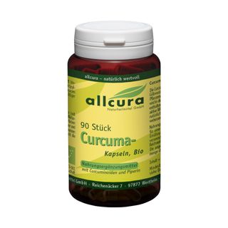 allcura Curcuma Kapseln Bio