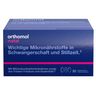 Orthomol Natal 30er Tabletten/Kapseln - Mikronährstoffe für Schwangerschaft und Stillzeit