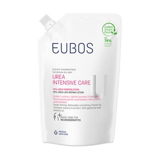 EUBOS Urea Intensive Care 10% Urea Körperlotion Nachfüllbeutel bei sehr trockener Haut