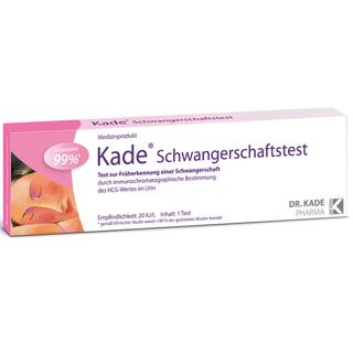 Kade® Schwangerschaftstest zur Früherkennung einer Schwangerschaft
