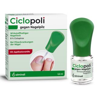 Ciclopoli gegen Nagelpilz Nagellack mit Applikationshilfe