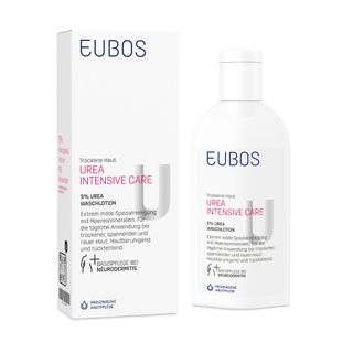 EUBOS Urea Intensive Care 5% Urea Waschlotion für trockene Haut & gegen Juckreiz