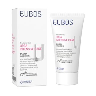 EUBOS Urea Intensive Care 5% Urea Handcreme für sehr trockene & rissige Hände