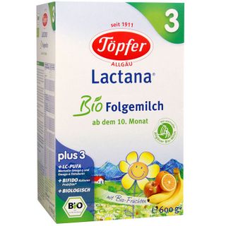 Töpfer Lactana Bio 3 Folgemilch ab dem 10. Monat