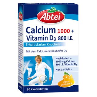 Abtei Calcium 1000 + D3 Osteo Vital Kautabletten