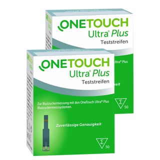 OneTouch Ultra® Plus  Blutzuckerteststreifen zur Blutzucker-Messung bei Diabetes (Zucker-Krankheit)