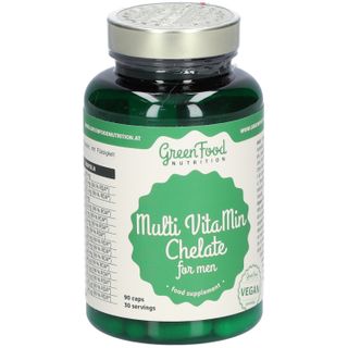 GreenFood Nutrition Multi VitaMin Chelate für Männer