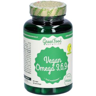 GreenFood Nutrition Vegan Omega 3,6,9