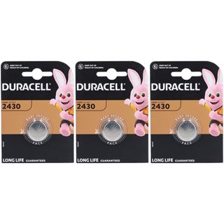 DURACELL SPEZIALZELLEN 2430 LITHIUM-KNOPFZELLE 3 V