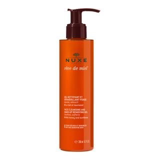 NUXE Rêve de Miel®  sanftes Gesichtsreinigungsgel und Make-up Entferner bei trockener, empfindlicher Haut