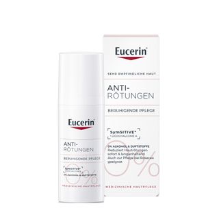 Eucerin AntiRötungen Beruhigende Pflege – für sehr empfindliche und gerötete Haut & zur Behandlung der Eigenschaften von sehr empfindlicher Haut