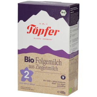 Töpfer Lactana Bio Folgemilch 2 aus Ziegenmilch ab dem 7. Monat