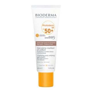 BIODERMA Photoderm M SPF 50+ Gold getönter Spezialsonnenschutz