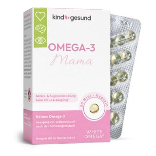 Premium Omega 3 Schwangerschaft Kapseln für Mama & Baby