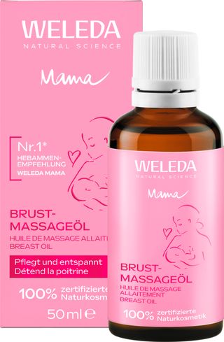 Weleda Brust-Massageöl - sanfte Massagen fördern die Durchwärmung und  lindern so Spannungsgefühle