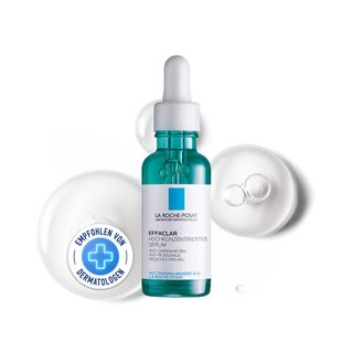 La Roche Posay Effaclar Hochkonzentriertes Serum: Porenverfeinerndes und klärendes Gesichtsserum mit peelender Wirkung für fettige und unreine Haut