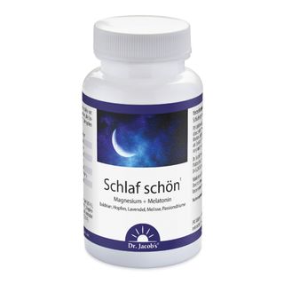 Dr. Jacob's Schlaf schön Melatonin Magnesium Baldrian Hopfen Lavendel Melisse