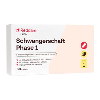Redcare Schwangerschaft Phase 1 - Jetzt 25% sparen mit dem Code 25RDCFLASH