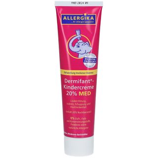 Dermifant® Kindercreme 20% MED - Kortisonfreie Behandlung trockener Ekzeme bei Babys und Kindern