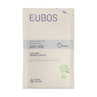EUBOS Anti Age Hyaluron Repair Filler Day Nachfüllbeutel gegen Falten & glatte Haut