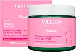 Weleda Mama Schwangerschafts-Body Butter - beugt Dehnungsstreifen vor und zieht schnell ein