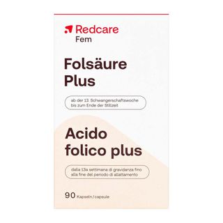 Redcare Fem Folsäure Plus - Jetzt 25% sparen mit dem Code 25RDCFLASH