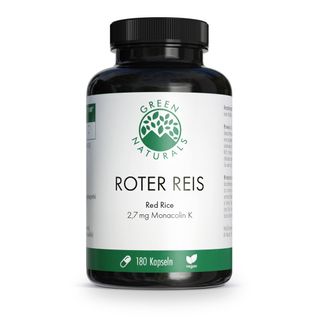 GREEN NATURALS Roter Reis Monacolin K vegan